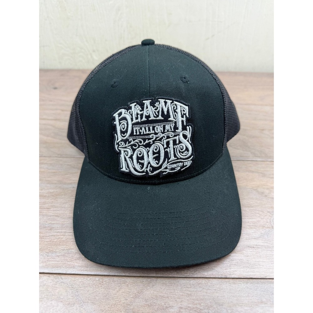 Outdoor Cap Hat OC771 Trucker Snapback Men's Black "Blame It All On